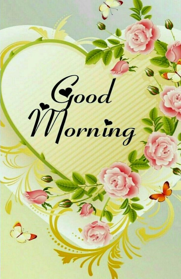 рамка сердце с цветами