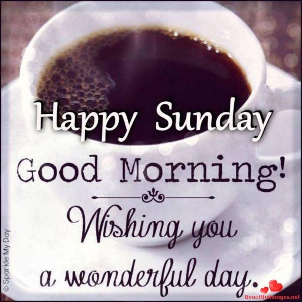 happy sunday morning