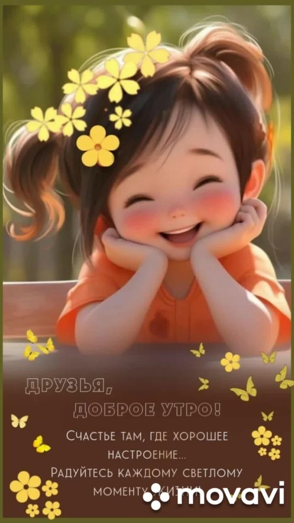 утро счастье