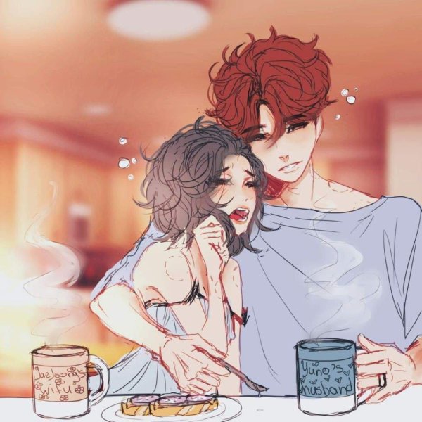 арты парочек