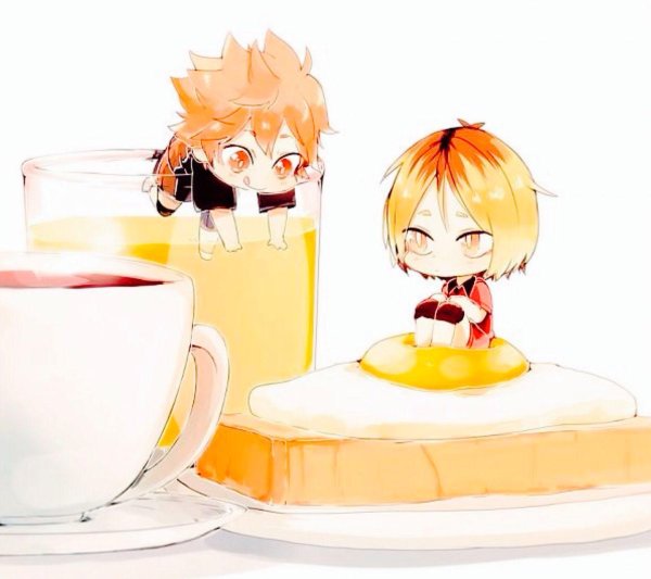 кенма и хината