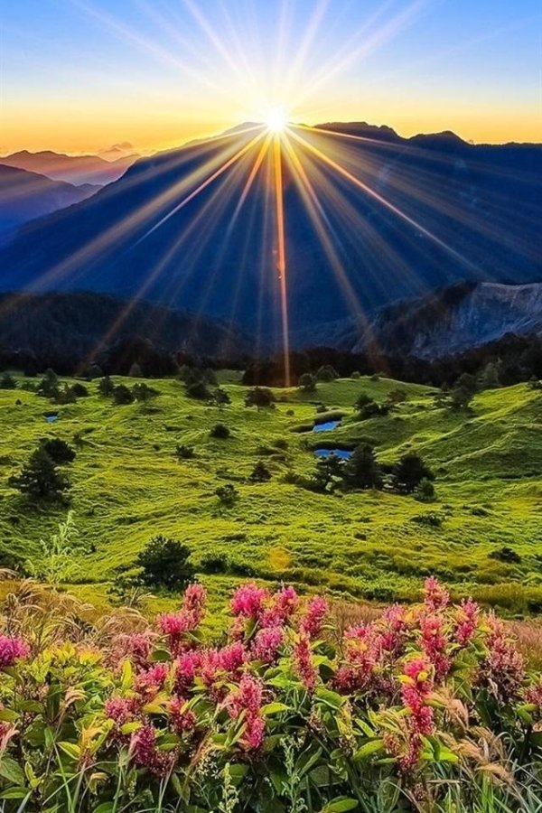 прекрасный рассвет