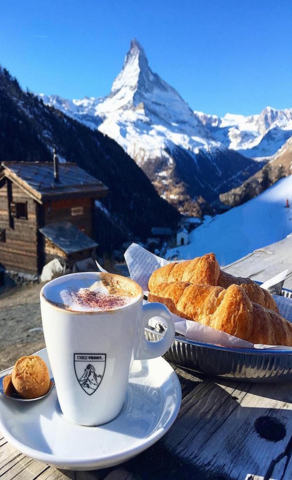 церматт маттерхорн завтрак
