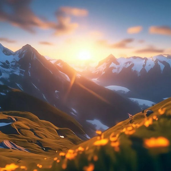 горные пейзажи