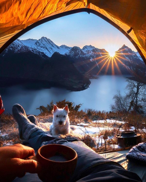 Доброе утро горы