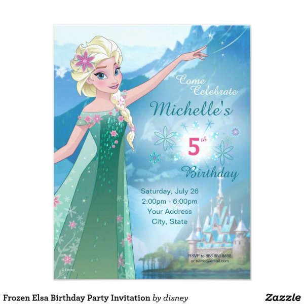 пригласительные холодное сердце