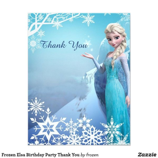 пригласительные эльза