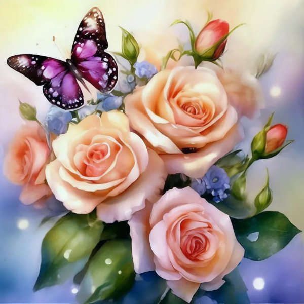 картины розы