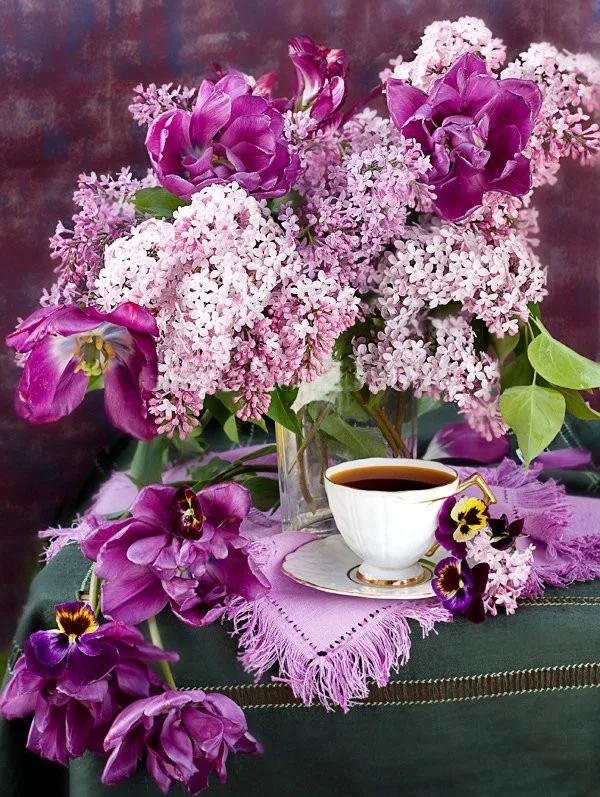 букет сирени