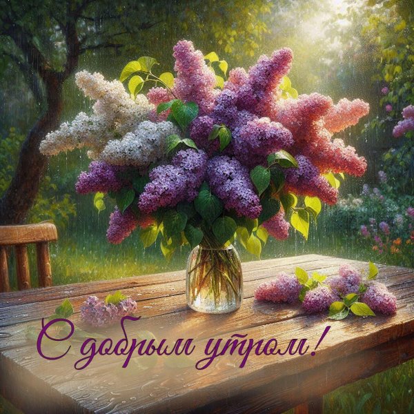 картины сирень