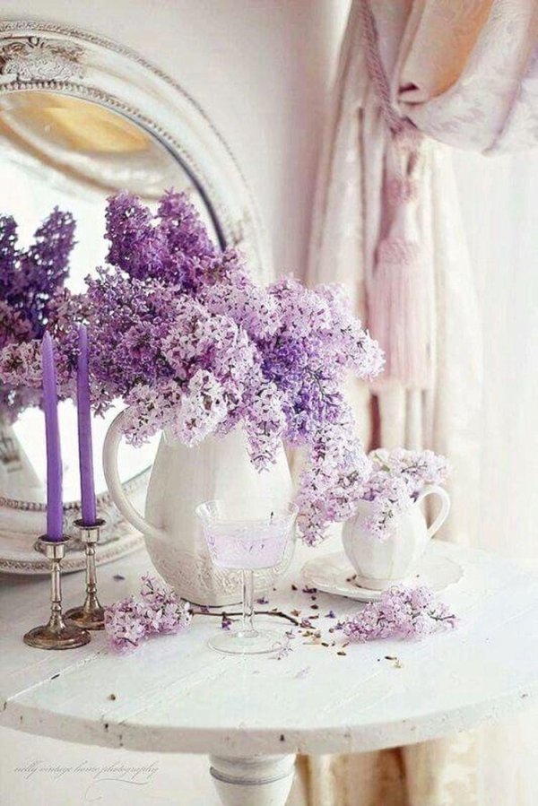 шебби шик лаванда