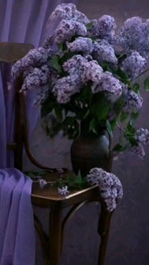 сиреневый натюрморт