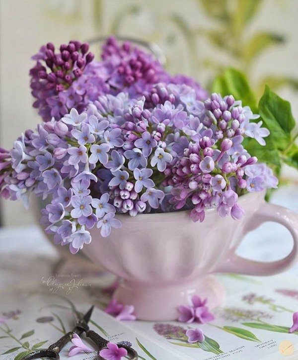 сирень украшение