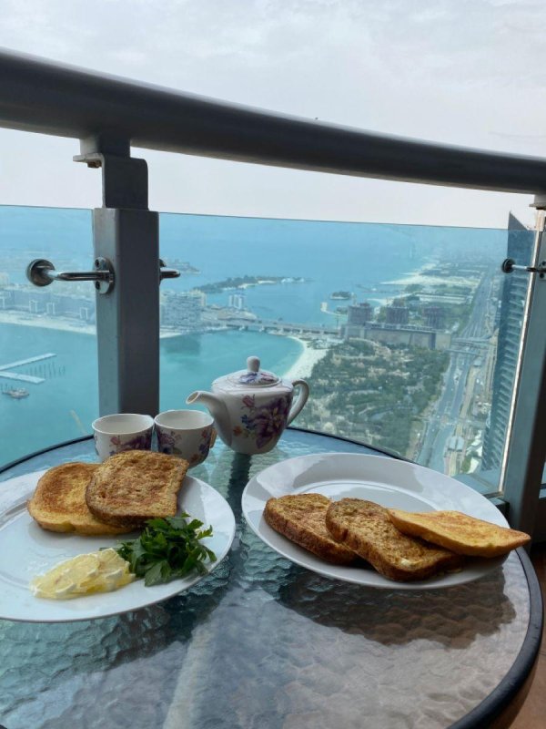бурдж аль араб завтрак