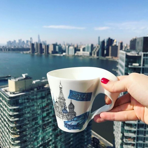 чашка villeroy boch newwave