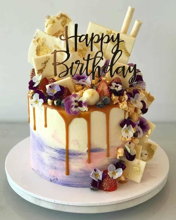 декор торта на день рождения