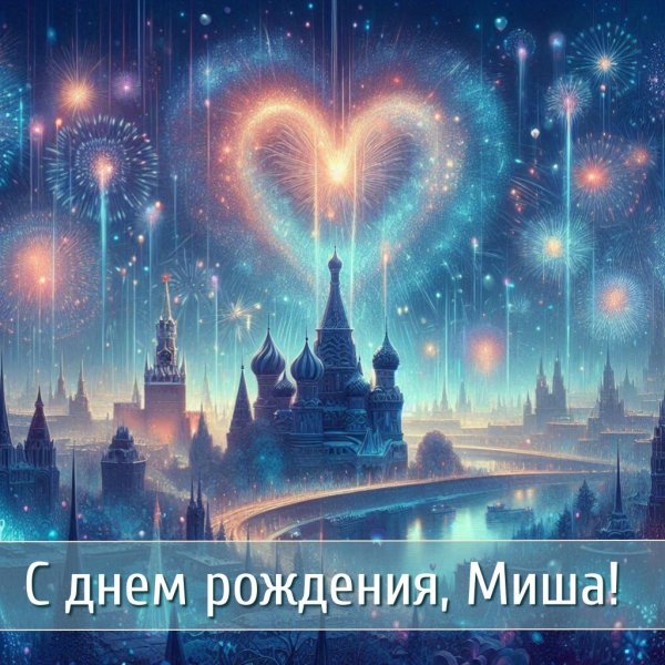 С днем рождения миша