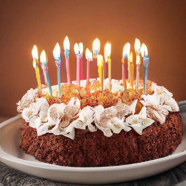 тортик со свечками