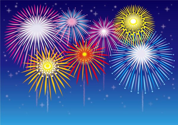 фейерверк абстракция