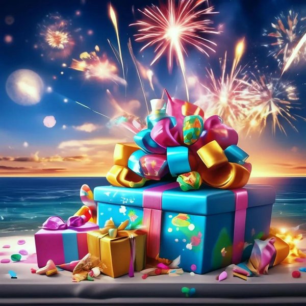 много подарков