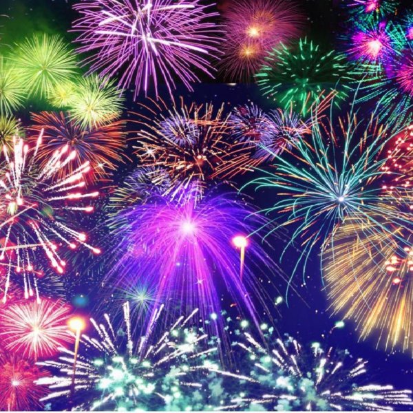 поздравительные салюты