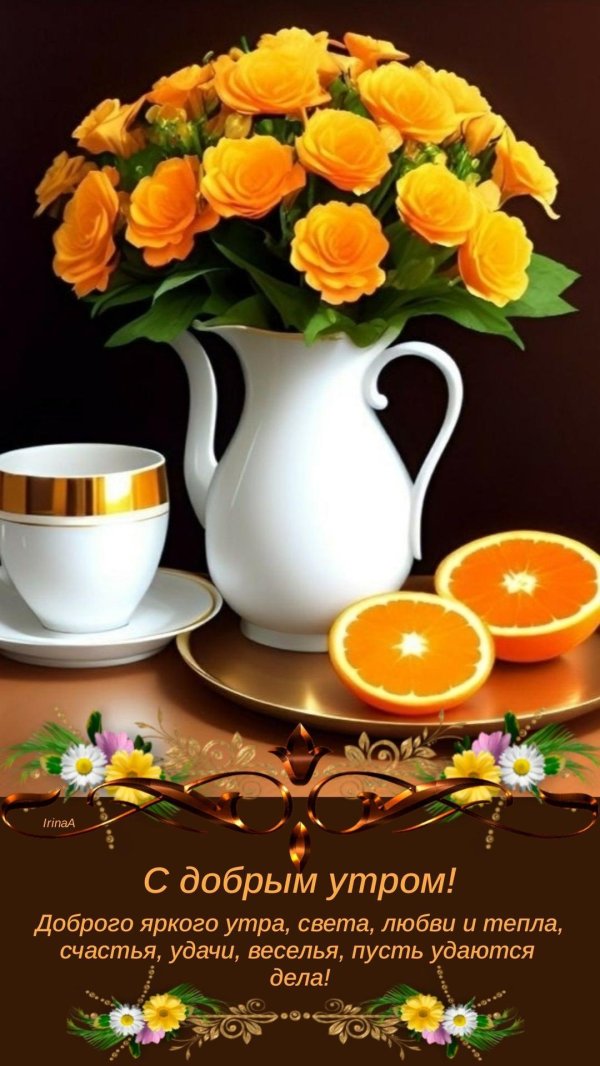 доброго яркого утра