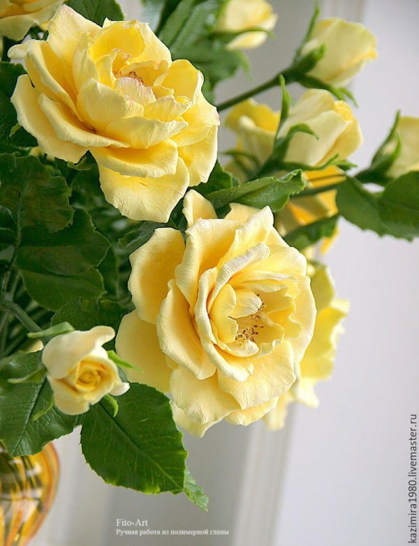 букет желтых роз
