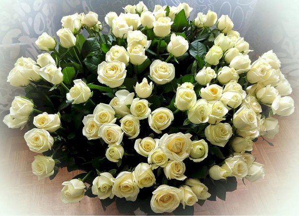 огромные букеты