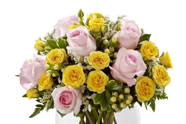 красивые цветы в букетах