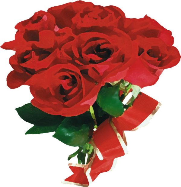 букет красные розы