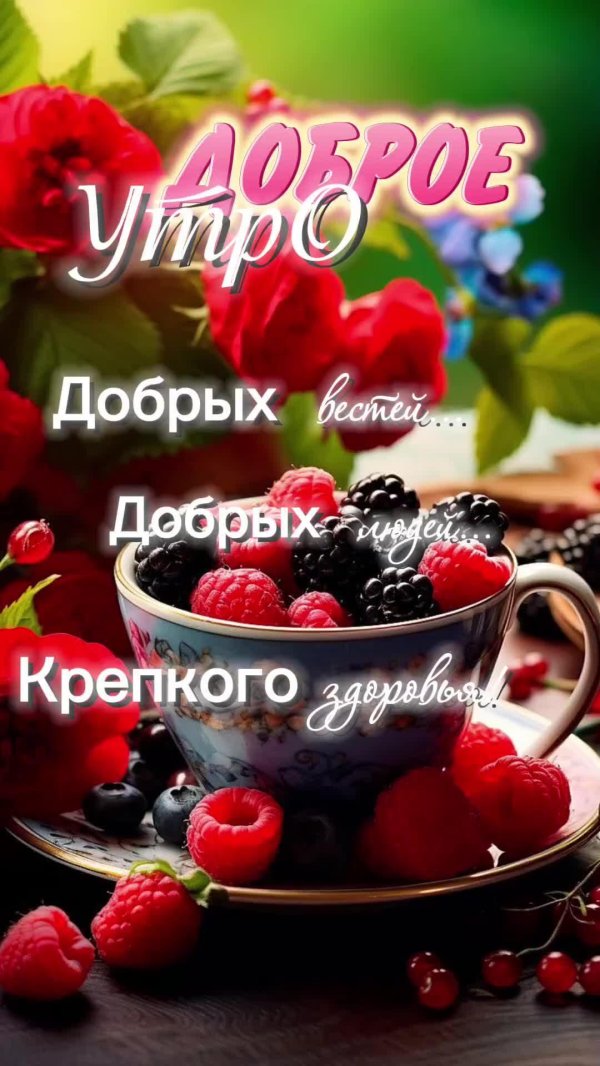 доброго утра крепкого здоровья