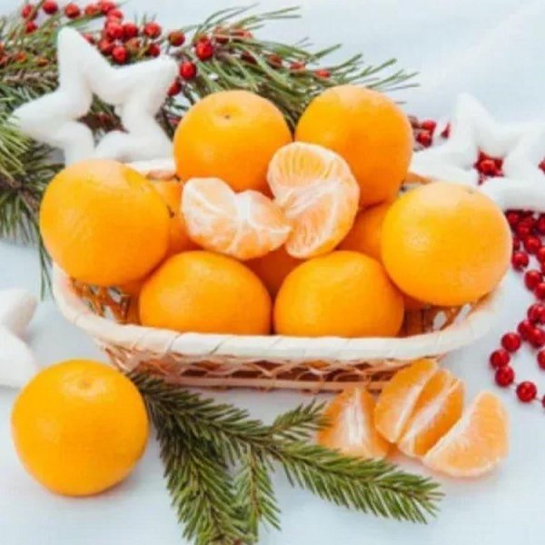 мандарины зимой