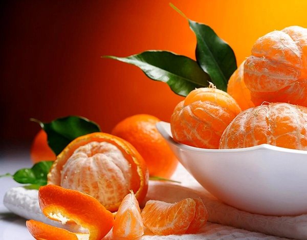 мандарин и апельсин