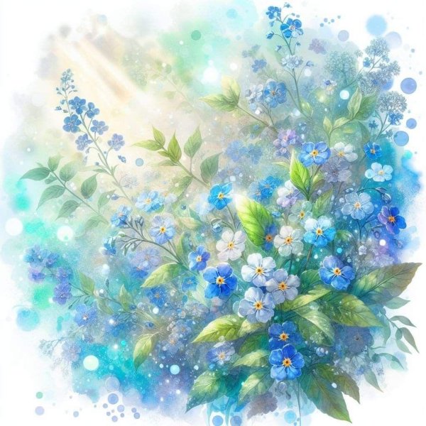 цветочные картины