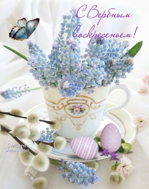 с вербным воскресеньем