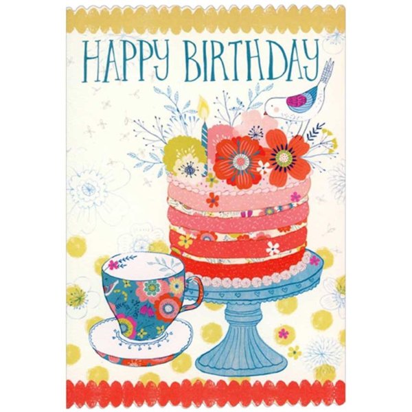 открытка happy birthday