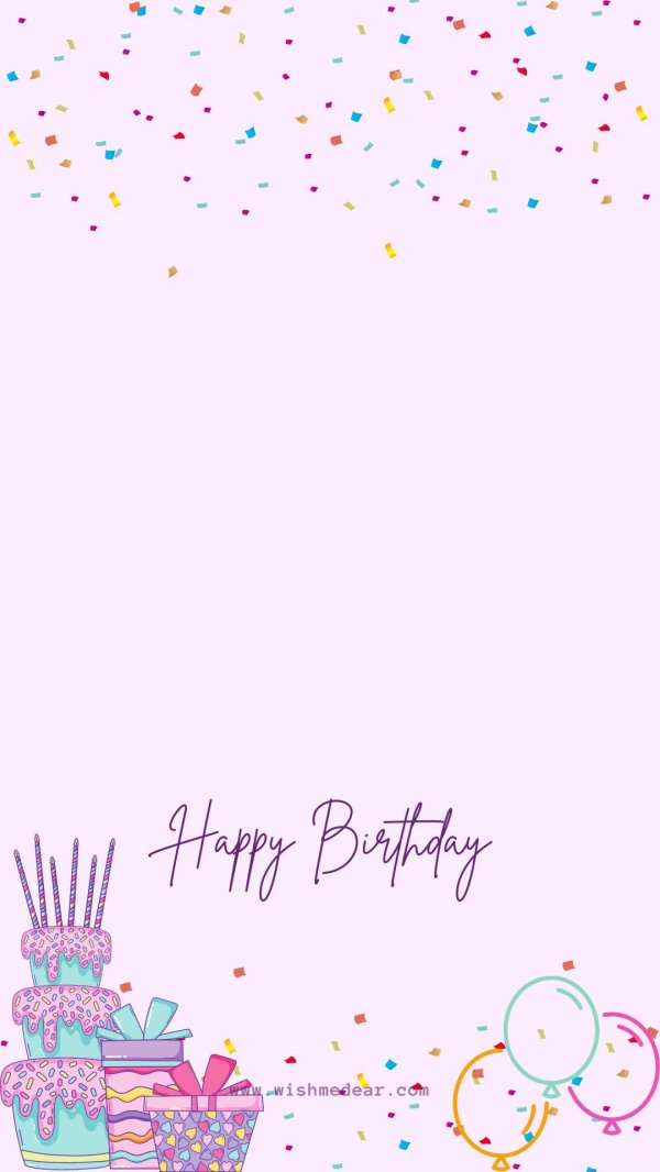 фон день рождение