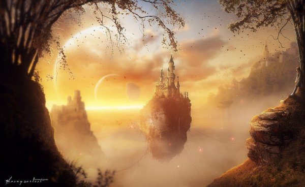 фантастические пейзажи