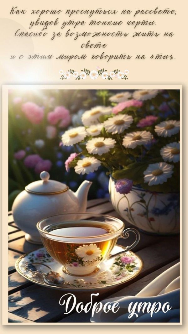 утра доброго