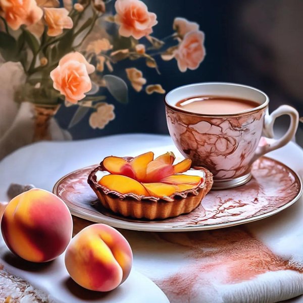 персик сочетание