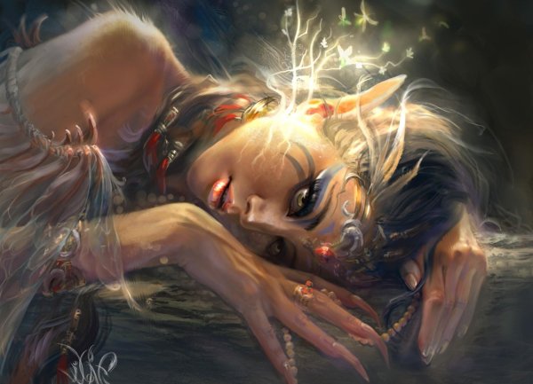 фантастические картины девушек