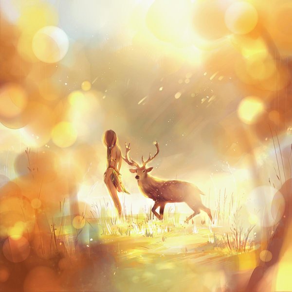 сказочный олень