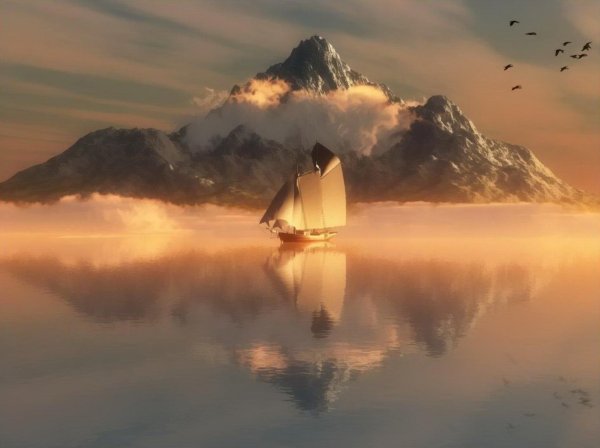 море корабли