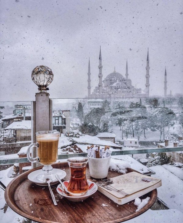 зимний стамбул