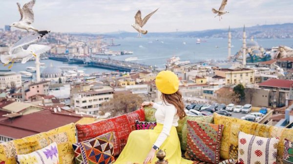 крыши валиде хан в стамбуле