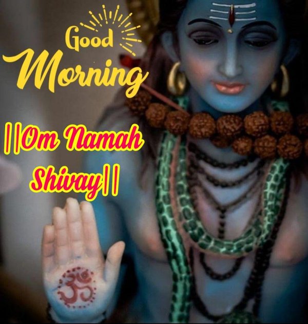 om namah shivaya happy monday