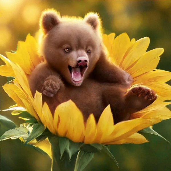 забавные медвежата