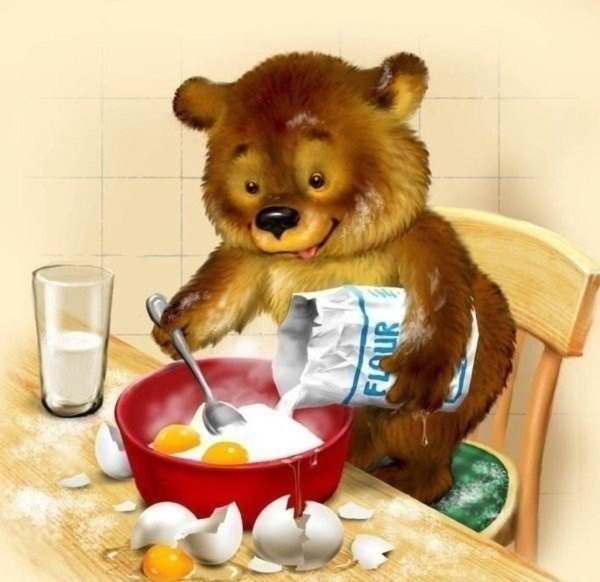 иллюстрации к сказке три медведя