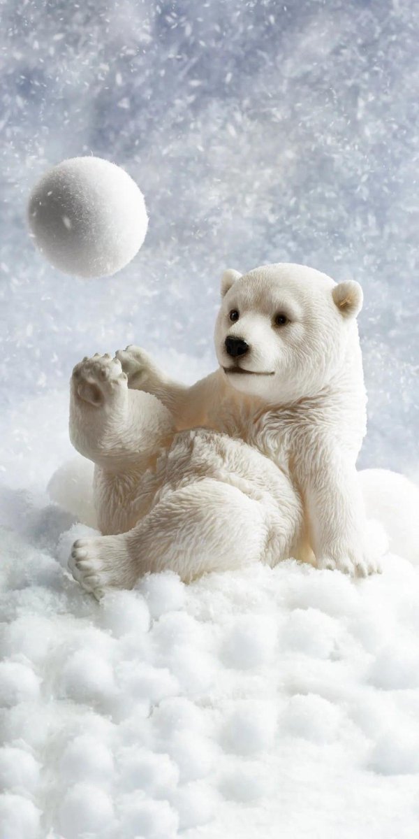 белые мишки