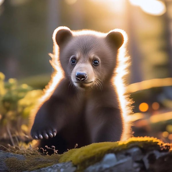 медвежонок маленький